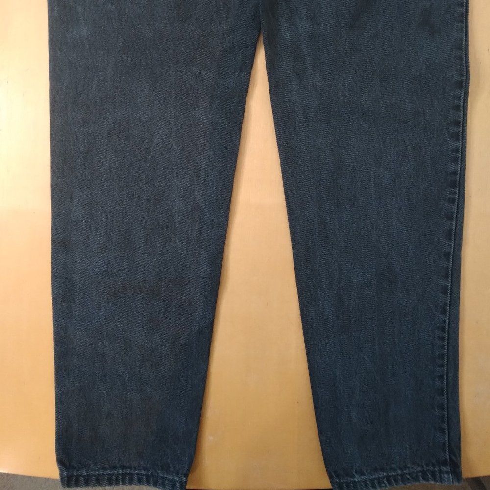 Vintage Levi's 551 Relaxed Tapered Denim Jeans 10 Long - Picture 5 of 8